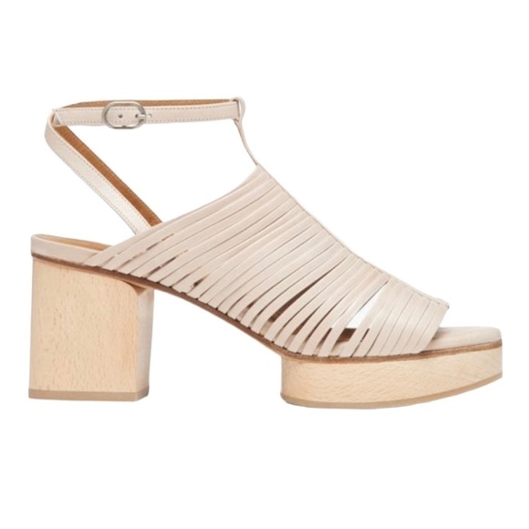 Coclico Remy Clog Sandal in Bone Tan Size 9 / 40 - Picture 1 of 14